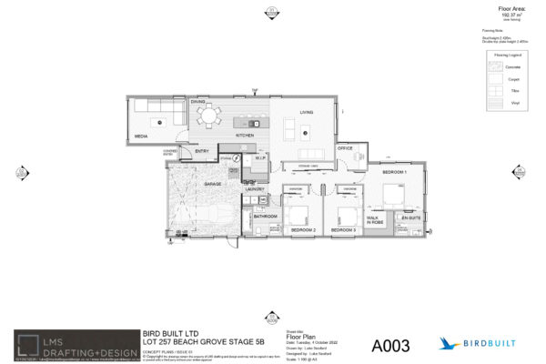 Floor plan lot 257