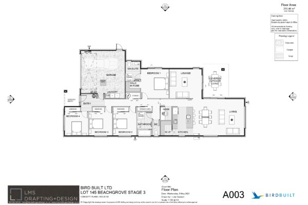 Lot 145 Beachgrove Floor Plan